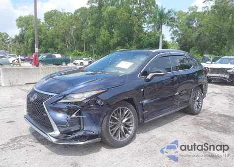 2017 Lexus Rx 350 F Sport z USA, uszkodzony, nr VIN 2T2BZMCA5HC131240